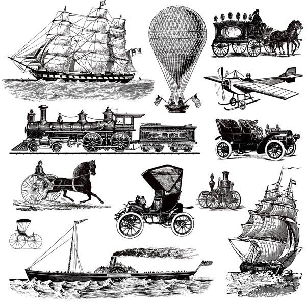航海帆船图片