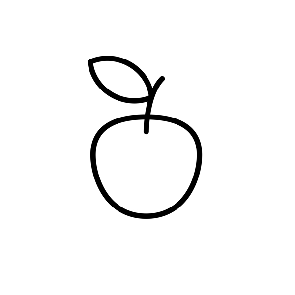 扁平化苹果
