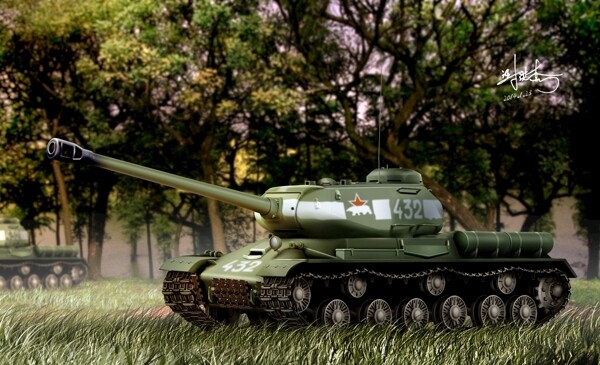 IS2重型坦克图片