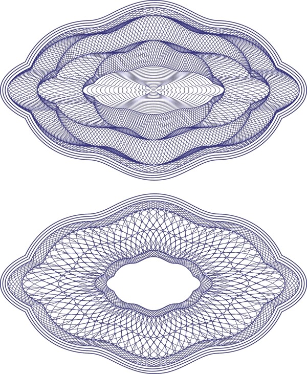 防伪底纹图片
