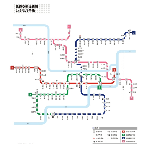 重庆轨道线路图图片