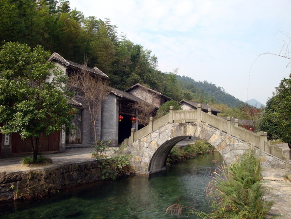 姑婆山古建筑图片