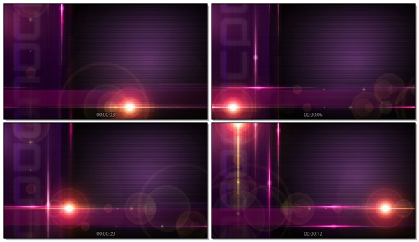 LED舞台紫色光束视频背景