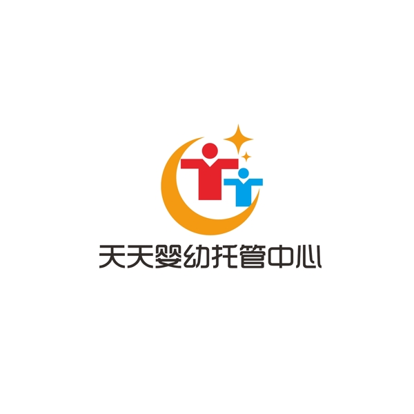 孕婴托管logo设计