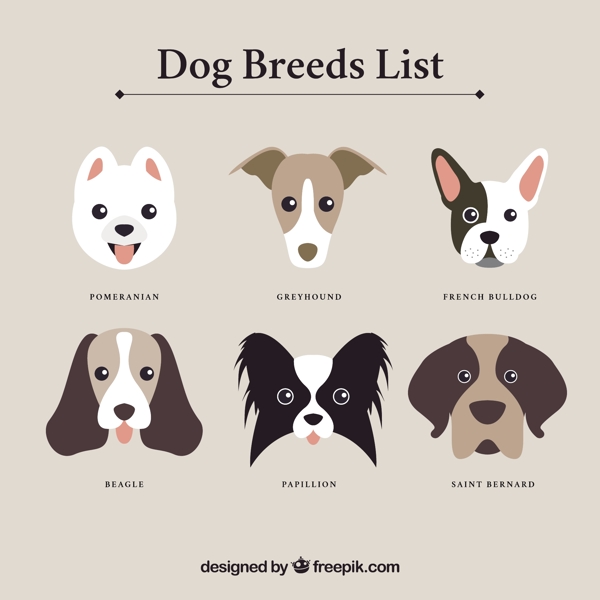 狗的品种名单