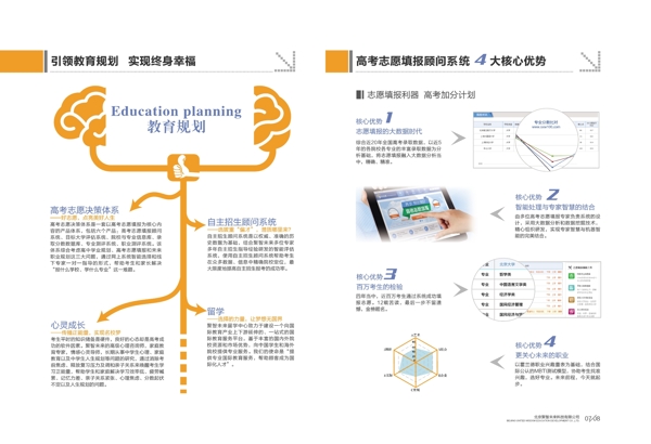 聚智未来宣传册教育规划