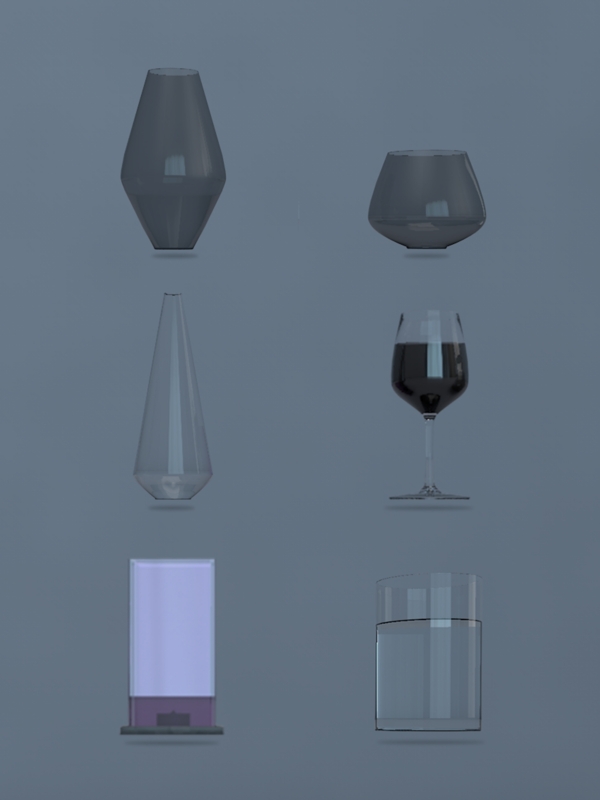 杯子C4D装水的杯子