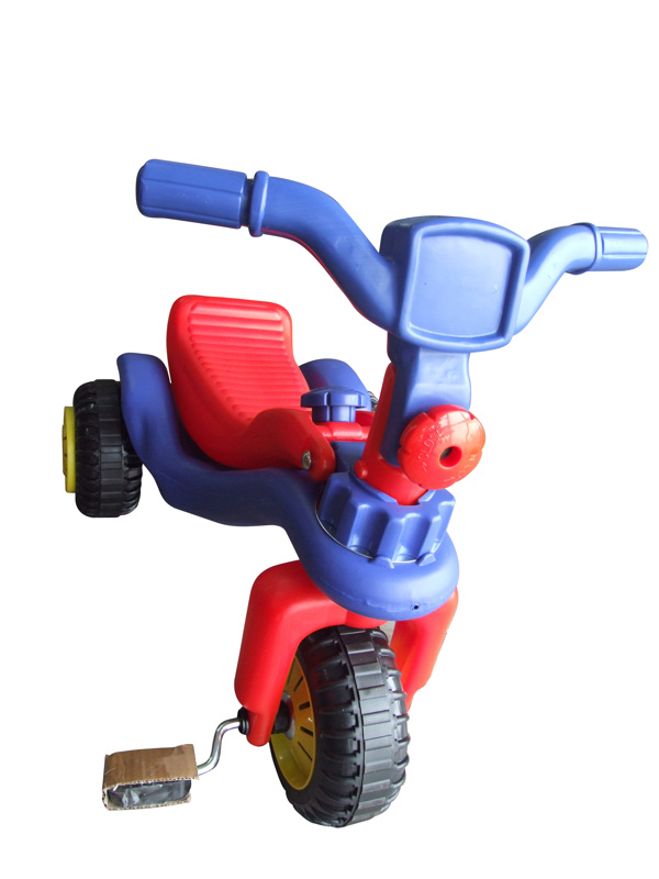 塑料儿童自行车玩具带路径图片
