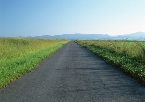 乡村公路摄影图片