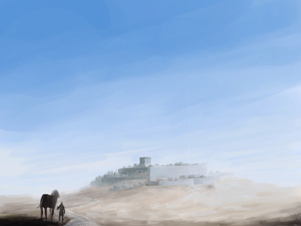 沙漠中的城堡