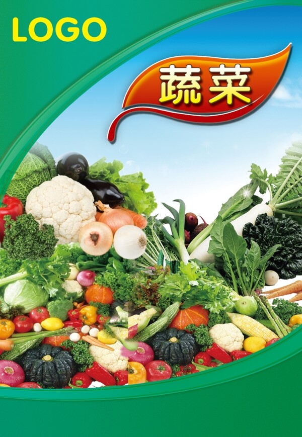 蔬菜海报素菜