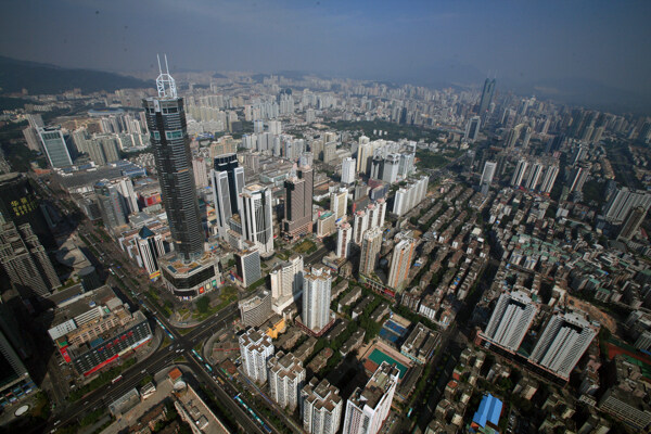 深圳城市航拍图片