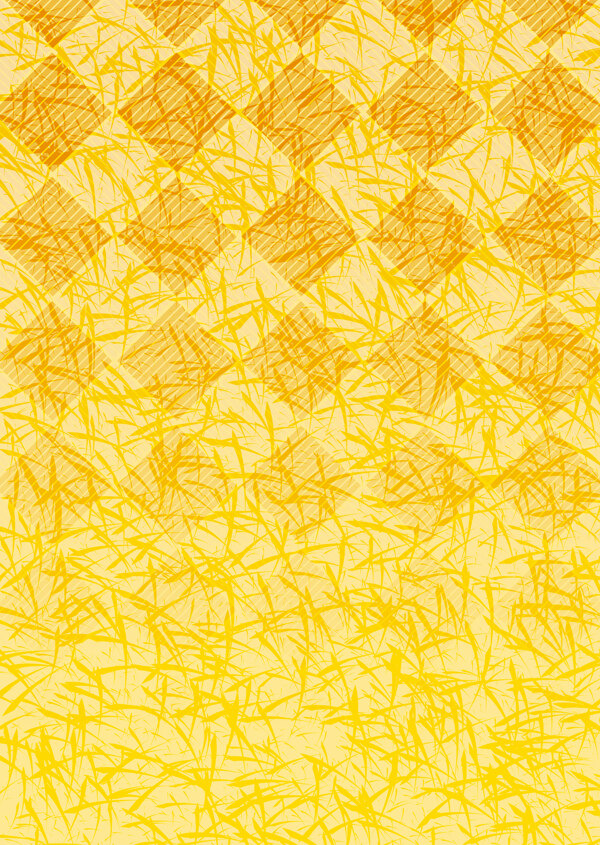 黄色菱形格子图案背景