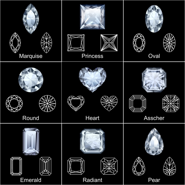 钻石效果图片
