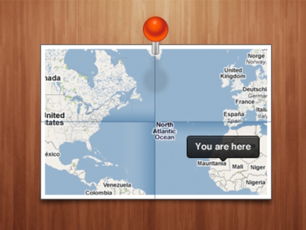 地图应用界面UI设计