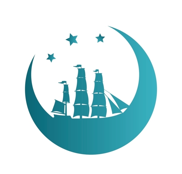 扬帆起航logo设计图片