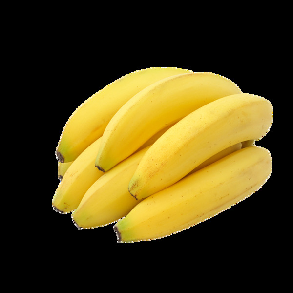 香蕉透明水果素材