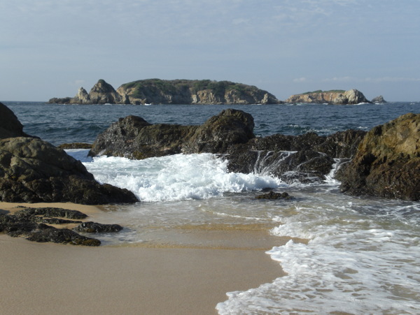 海岸岩石图片