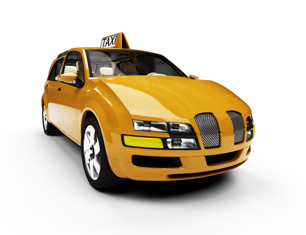 黄色出租车模型