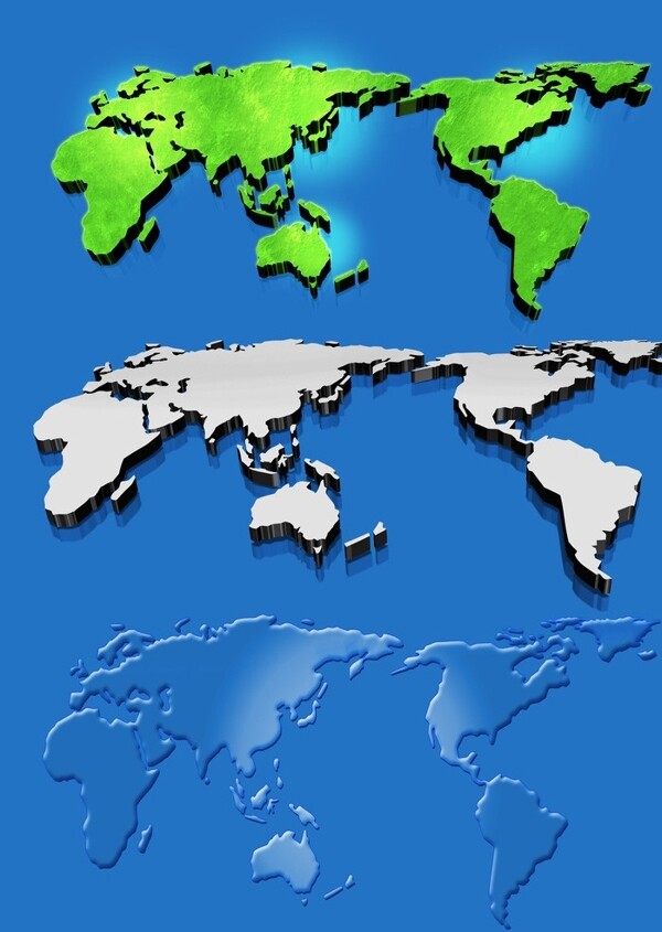 立体世界地形图图片