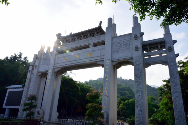 深圳梧桐山大门