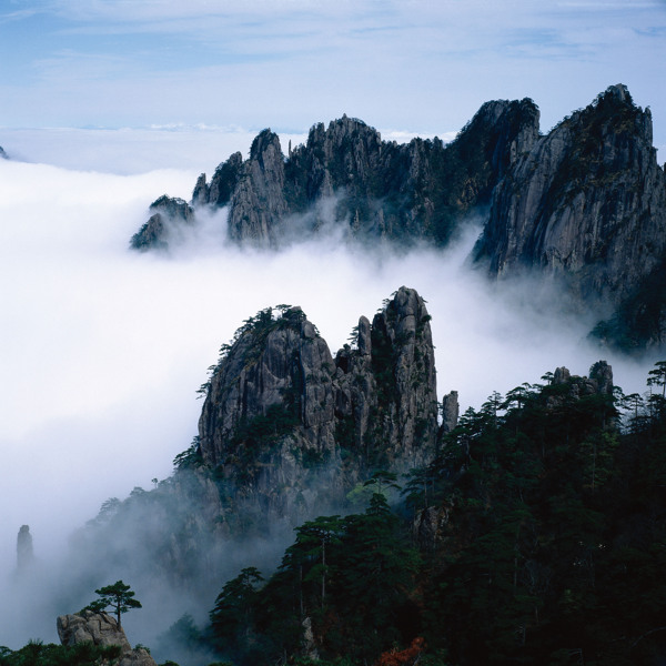 黄山云海图片