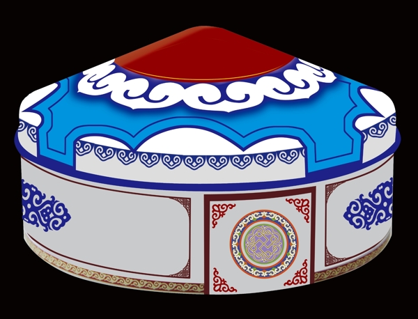 蒙古包logo设计
