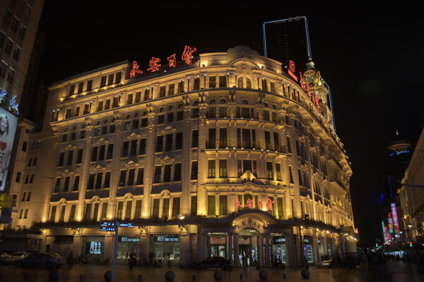 上海南京步行街永安大厦图片