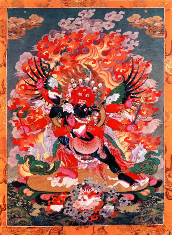日喀则唐卡佛教佛法佛经佛龛唐卡全大藏族文化07图片