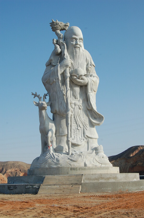 寿星雕像图片