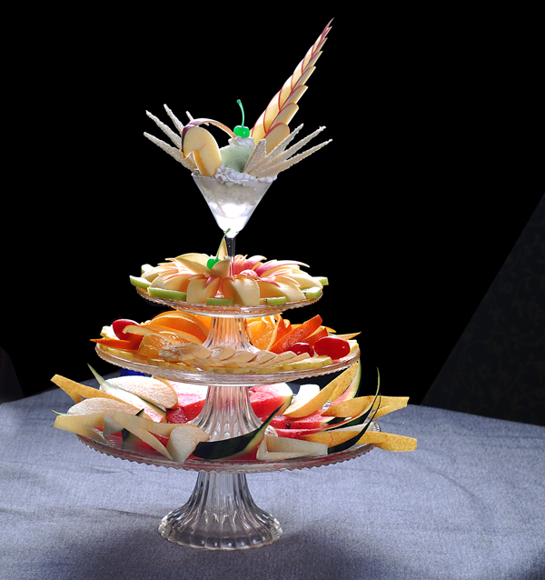 上岛嘉年华创意鲜切水果摆盘