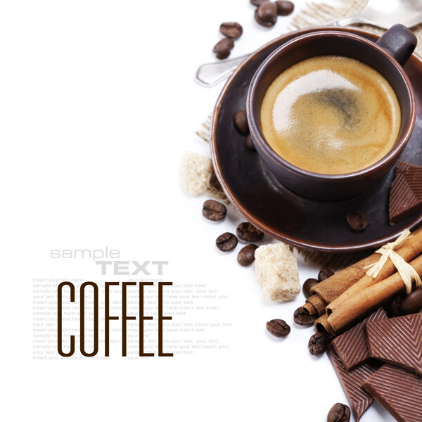 咖啡主题背景图片