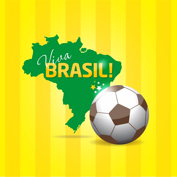 巴西足球海报