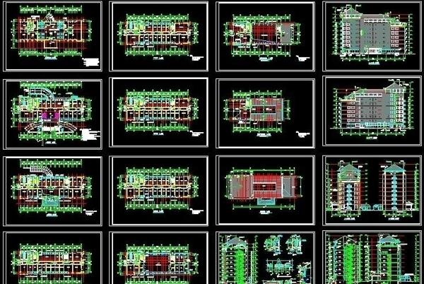 某机关办公大楼建筑施工图