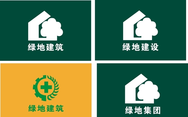 绿地建筑标识图片