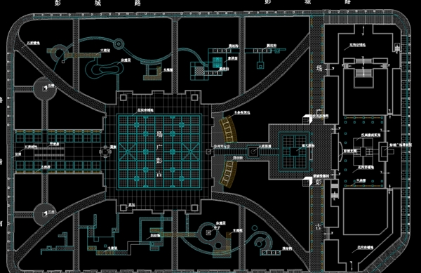 公园广场广场设计图片