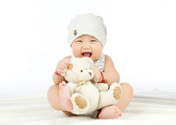 爱笑的宝宝图片