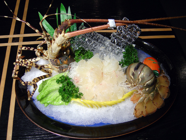 日本料理龙虾图片