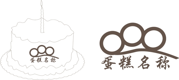 蛋糕logo图片