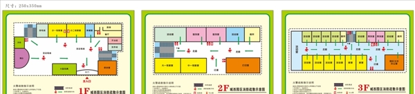 消防疏散平面图